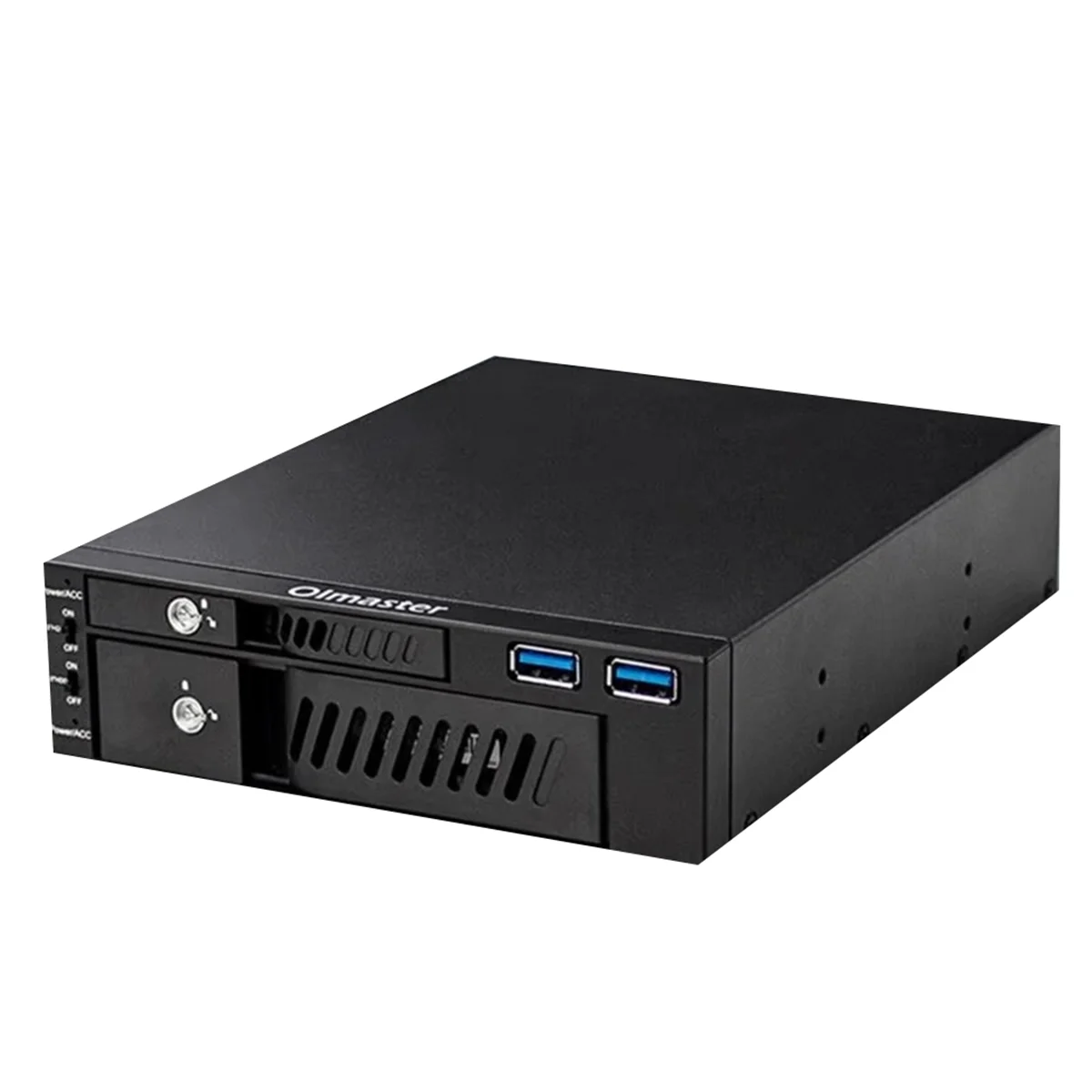 アップグレードされた Oimaster MR-6203 ハードディスク エンクロージャ (2.5/3.5 インチ ハードディスク ラック用)
