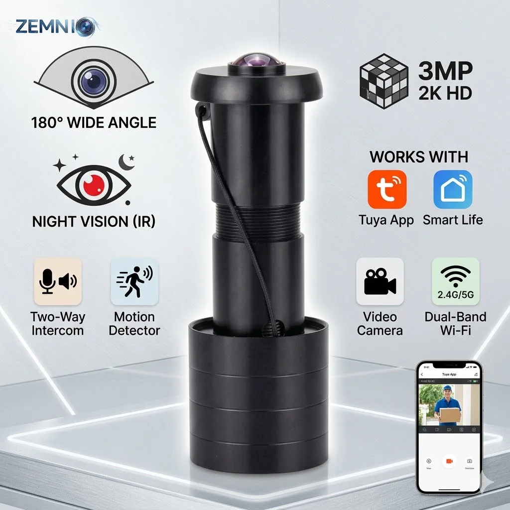 180-°-camara-de-seguridad-para-puerta-con-mirilla-wifi-3mp-2k-vision-nocturna-ir-tuya-smartlife-5g-24g-audio-bidireccional-compatible-con-tarjeta-tf-de-hasta-128gb