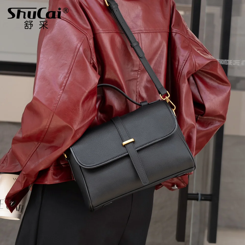 

Genuine Grade Cow Leather Women Shoulder Crossbody Bags Luxury Designer Brand Ladies Fashion Handbag for Woman High Quality New