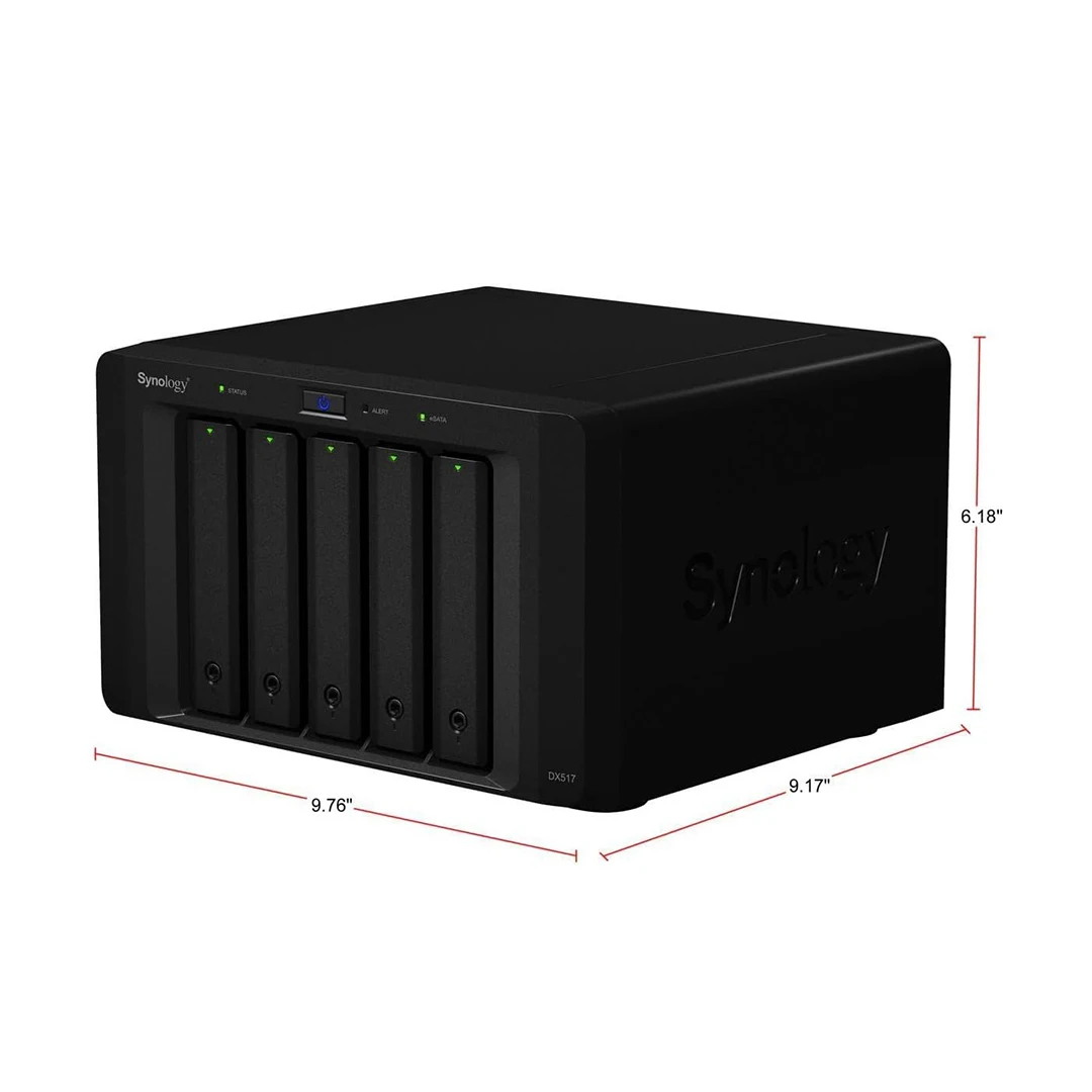 Synology 5ベイ NAS DiskStation DX517 (ディスクレス)