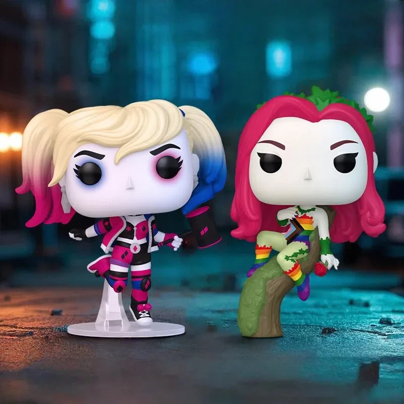 

Funko Fenggao Pop Batman Harry Quinn Little Ugly Girl Handmade Q Edition Handmade Collectibles Trendy Desktop Ornament Doll Gift
