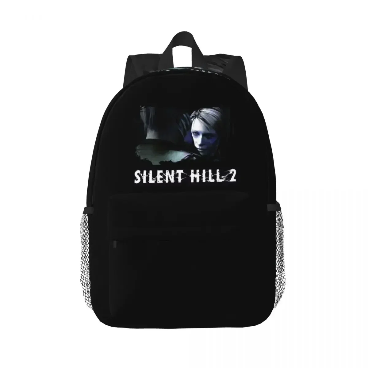 Silent Hill  2 Maria And James With Logo Backpack Hot Sale Daypack Boys Girls BookBag Shoulder Bags for Men Women School Bag