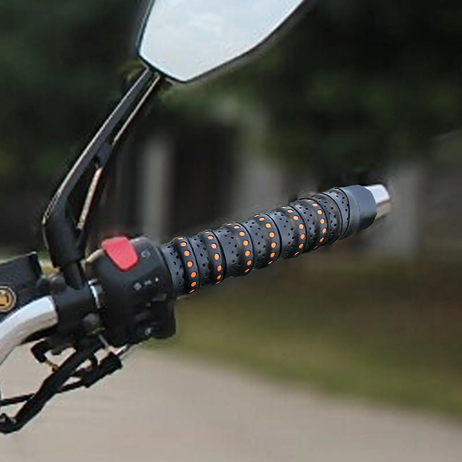 

Moto Electric Scooter Handlebar Cover Bike Handlebar Tape Non-Slip Cycling Handle Wraps Anti Slip Wear Resistant Handle Wraps