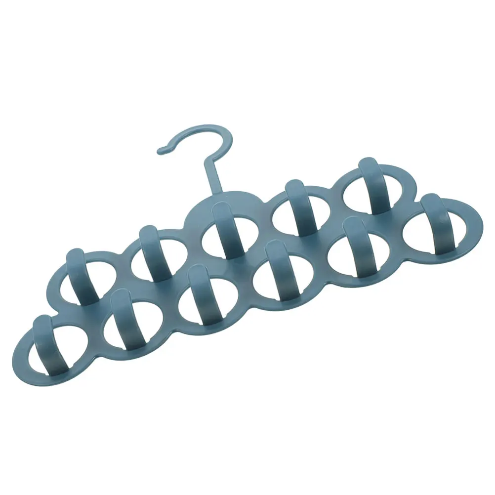 

Bathroom Storage Rack PP Hooks Multi Hangers Space Saving Closet Organizer Belt Rack Tie Scarf Holder Travel Racks