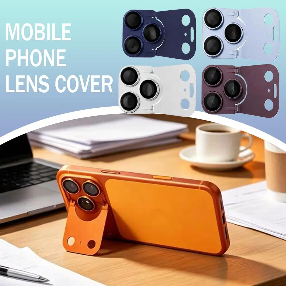 Camera Lens Protector Bracket  Tempered Glass For iPhone 18 Pro Max 18Pro Duo Rear Camera Metal Protective Film HD Camera