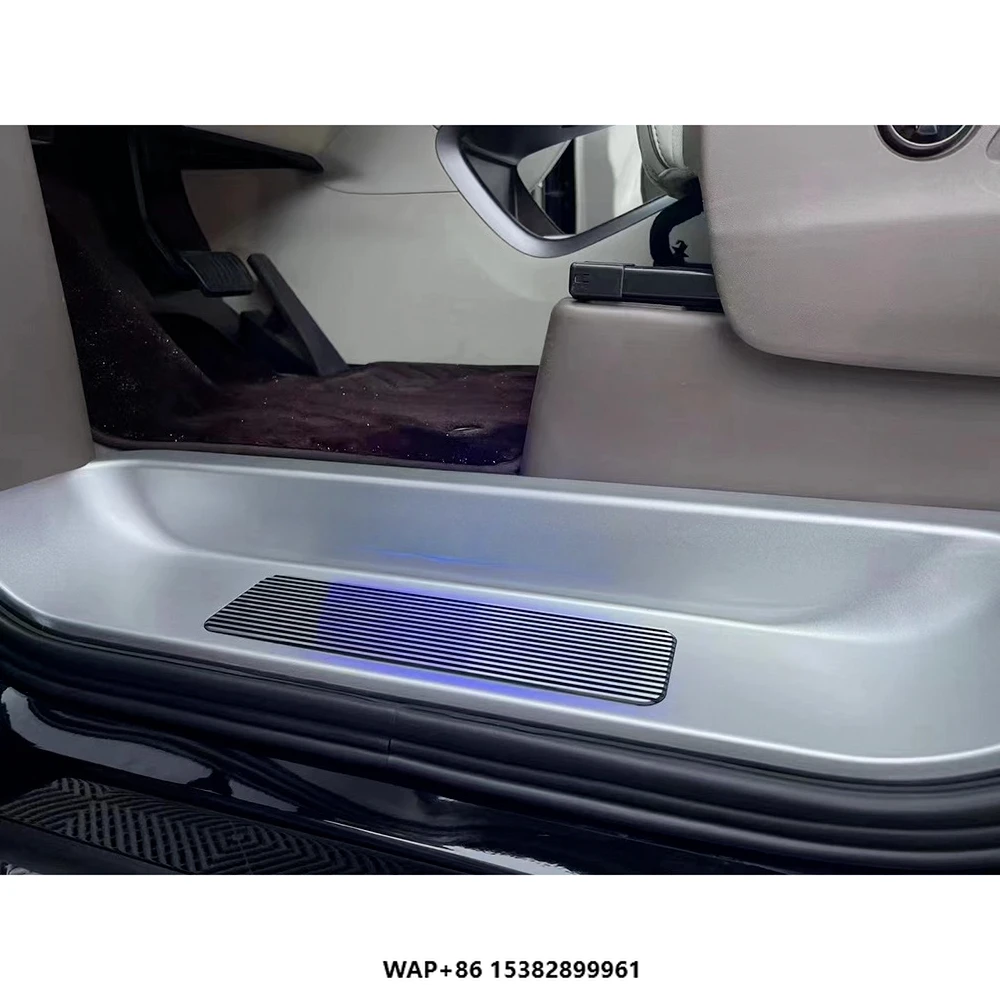 

DENZA D9 Aluminum Alloy Pedals Van Interior Accessories Car Welcome Pedal Car Foot Pedal for W447 Vito V Class V250 V260