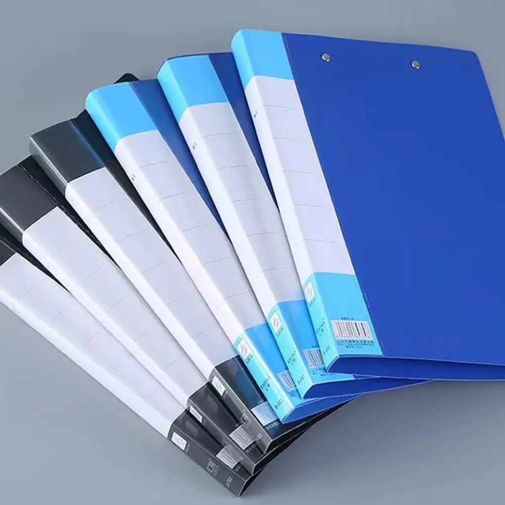 Папка-переплет с пружинным зажимом без отверстий, папка-переплет с поворотным зажимом для работы в школе, бесконтактная папка формата А4 с металлическим зажимом, вмещает 120 листов