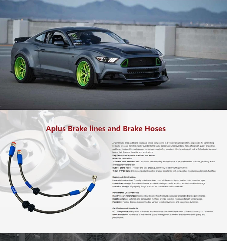 Aplus Brake lines and Brake Hoses for Ford Ranger BMW lexus Porsche VW toyota