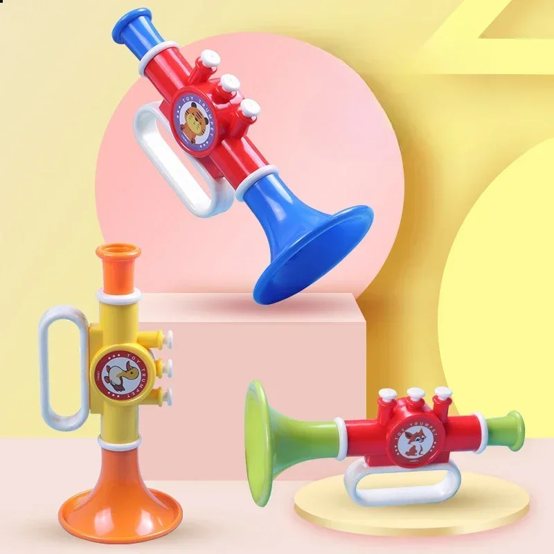 1pc Baby Instrument Toy Baby Sensory Development Trumpet Children's Trumpet Toy Set for Early Music Education Sensory for Kids