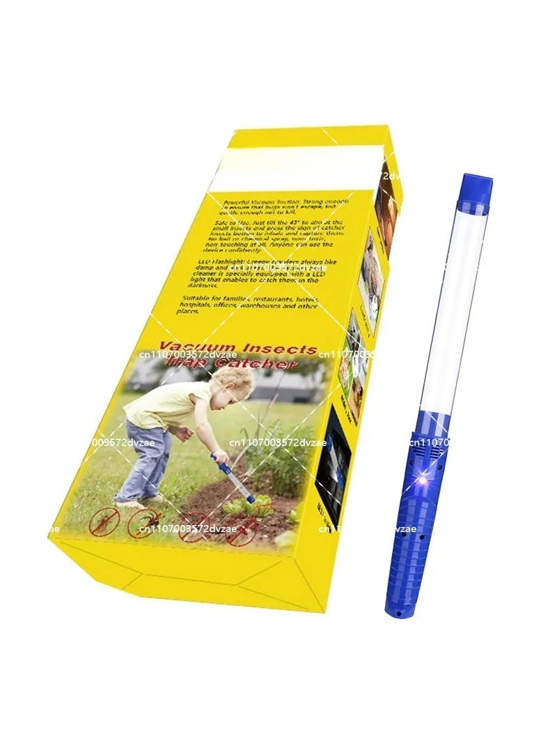 USB  Vacuum Insect Trap  Handheld Spider Catcher With Brush Head Rechargeable Insect  Household Supplies