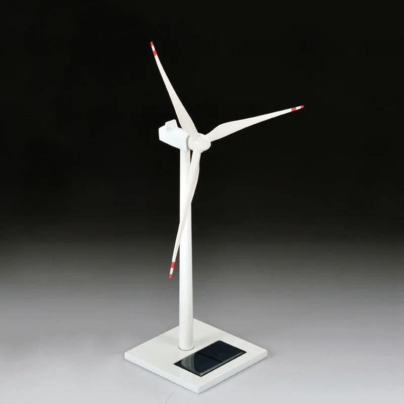 Металлическая модель солнечной ветряной мельницы, орнамент новой энергии, подарок