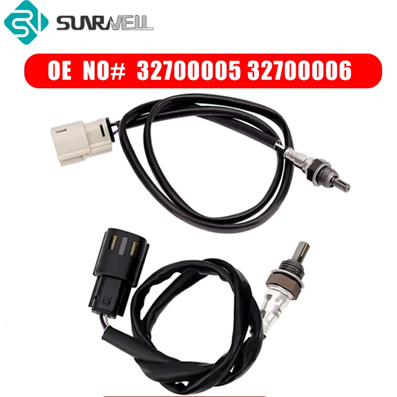

32700005 32700006 2PCS Front & Rear Motorcycle Air Fuel Ratio Lambda O2 Oxygen Sensor for Harley Davidson Dyna FXD Softail FLS