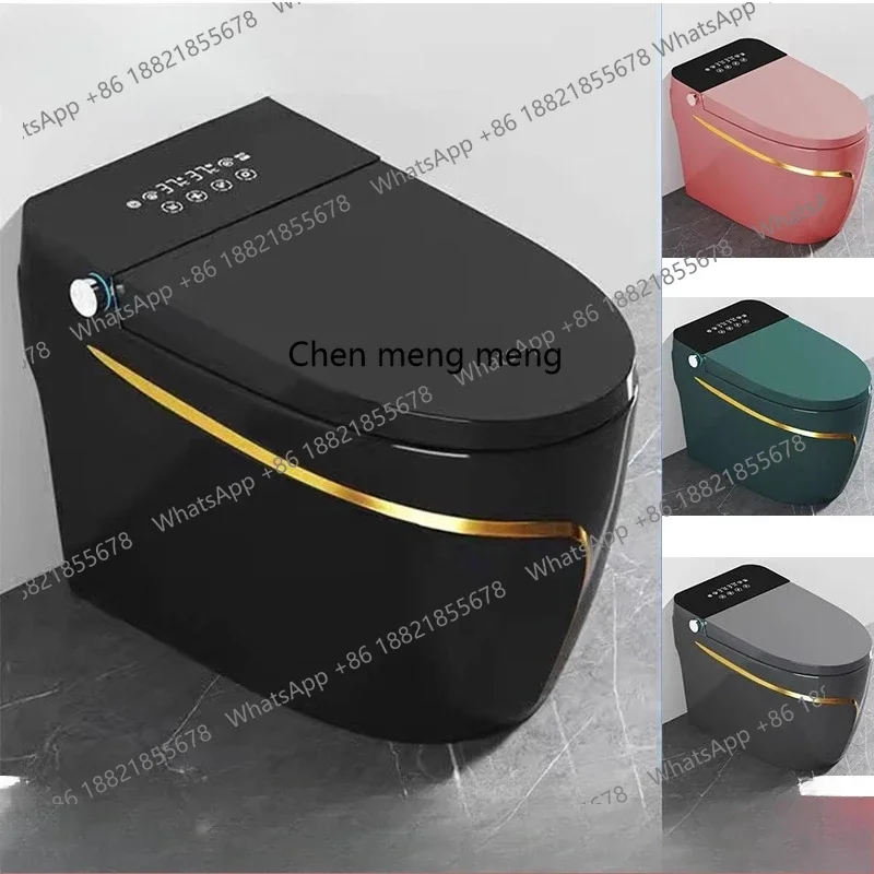 

Интеллектуальный унитаз, встроенный полностью автоматический индукционный флип, сушка дезодоранта, функция черного пистолета серого голоса