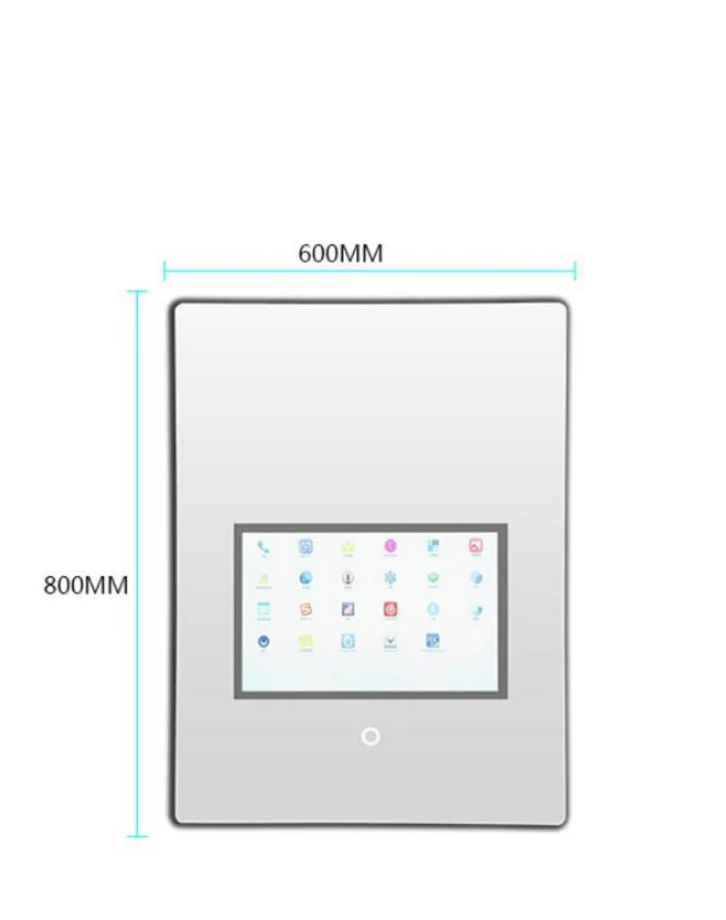 Best Price Magic Mirror Full Feature Glass TV Smart Android Led Mirror with Touch Screen Wifi Blue Tth