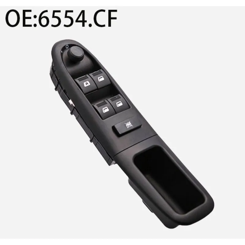 6554.CF for Peugeot 406 car left front door electric window button switch glass lifter switch Automobile parts and components