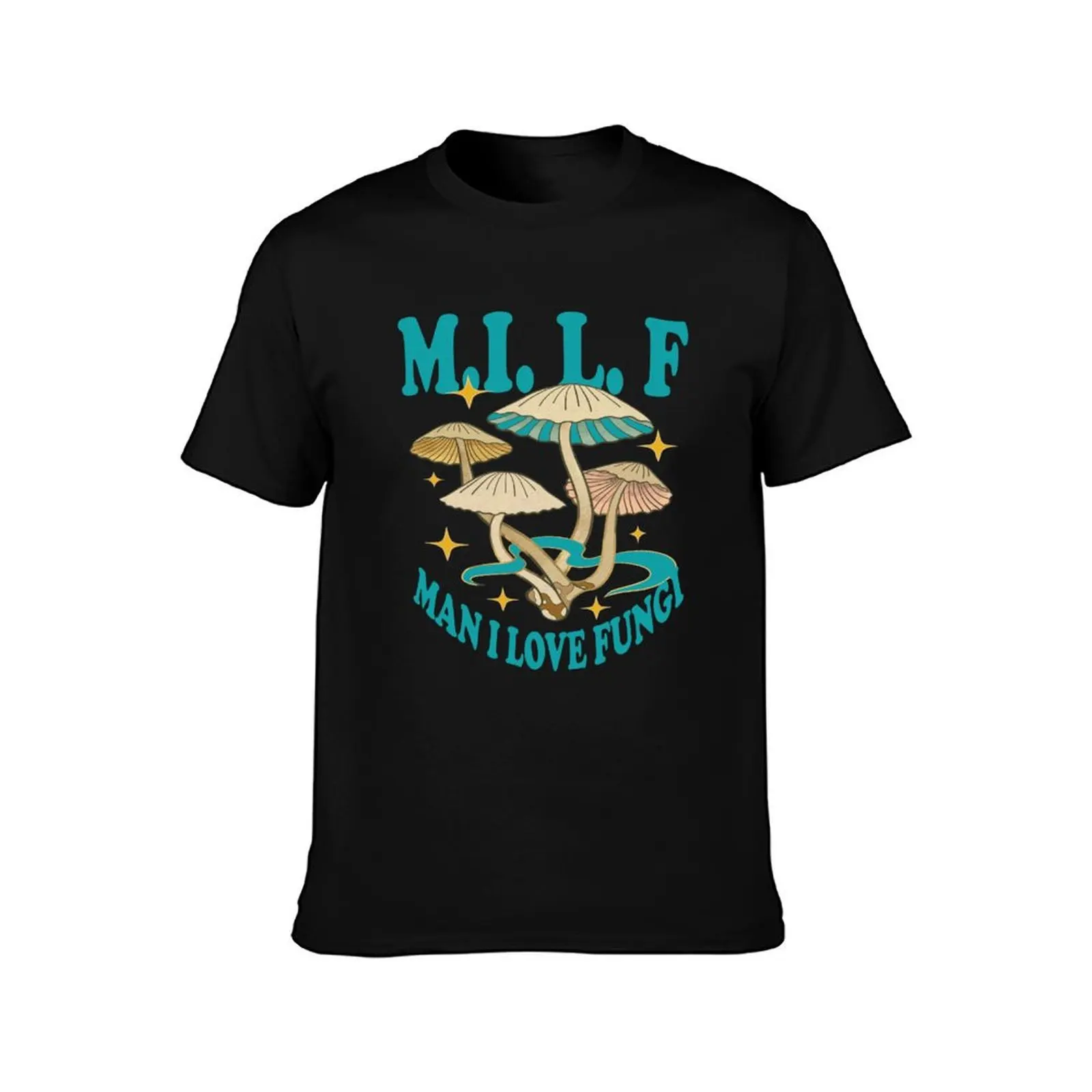 M.I.L.F رجل أنا أحب الفطريات تي شيرت تي شيرت مع مطبوعات تي شيرت قطن 100% تي شيرت شخصي تي شيرت