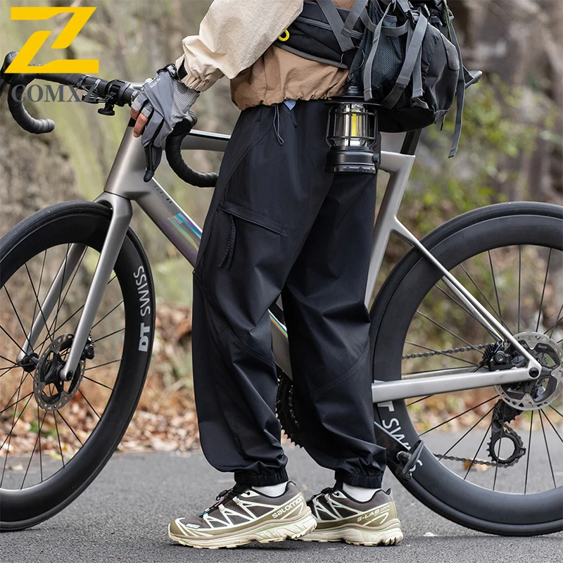 Men's Casual Pants New Autumn Trendy Wrinkle Resistant Lightweight Trousers Outdoor Cycling Climbing Wear Resistant Cargo Pants