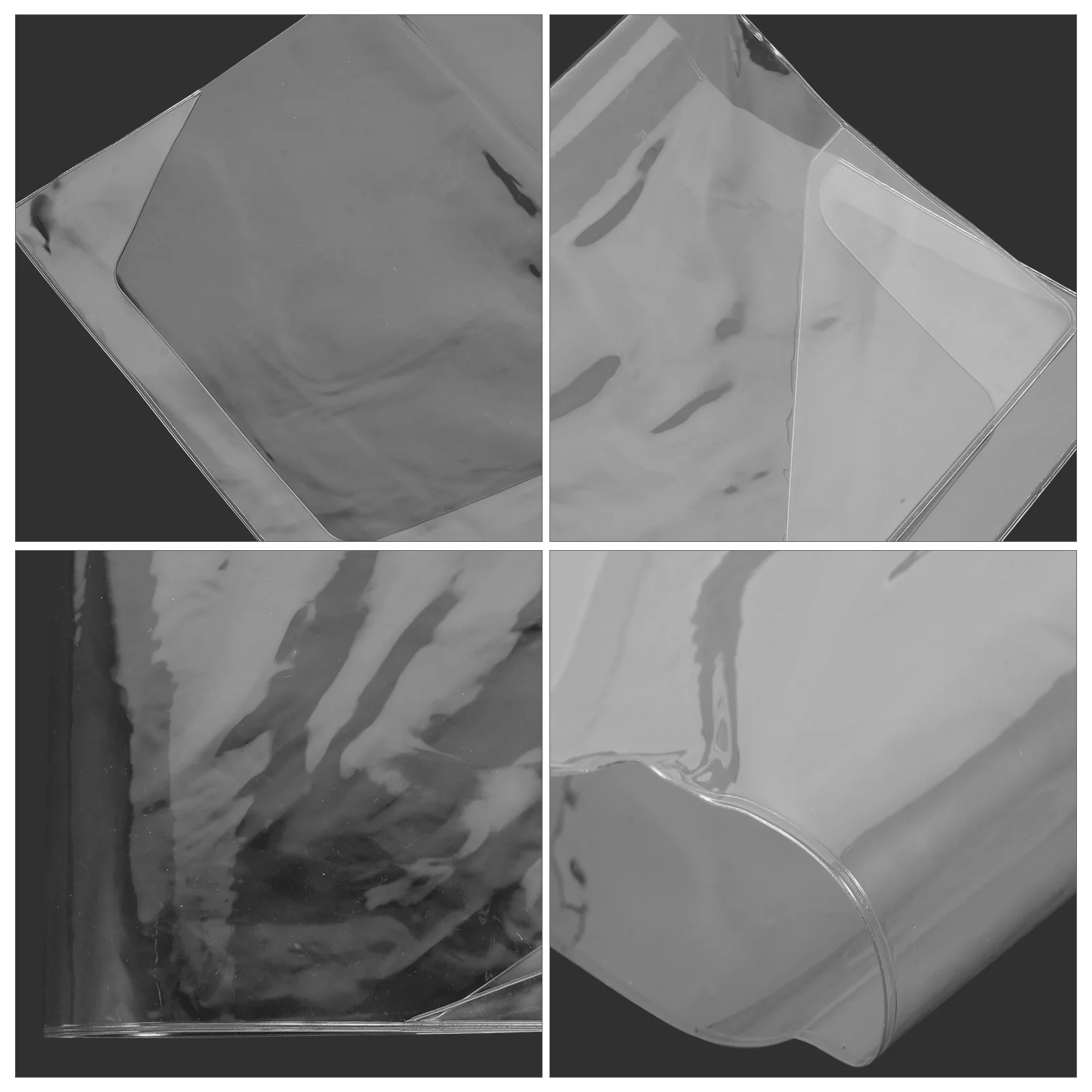 A5 Transparent Protective Case Planner Cover Practical Book Notebook Scrapbook Clear Convenient Textbook Pvc Student Books