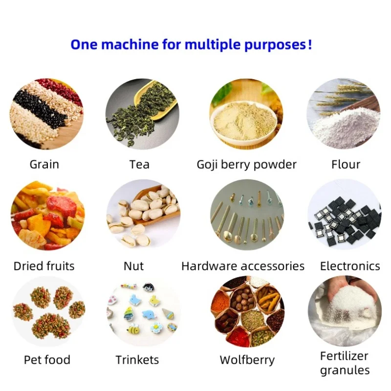 آلة تعبئة الأكياس متعددة الوظائف من الفولاذ المقاوم للصدأ مع طابعة التاريخ