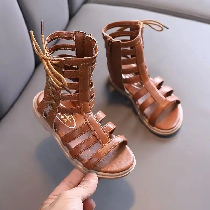 

Летние пляжные сандалии для девочек 2026: дышащие, с боковой молнией, на мягкой подошве, хит продаж