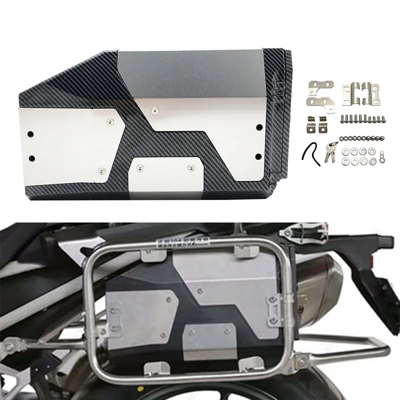 Motorcycle Toolbox 4.2 Liters Aluminum Decorative Side Box Cases For BMW R1250GS LC ADV R 1250GS R 1250 GS Adventure 2019-2023