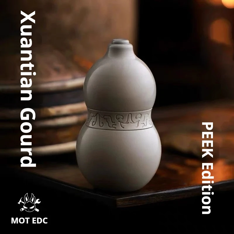 

MOT Xuantian Gourd EDC Finger Play Pushing PEEK Механический гироскоп на кончиках пальцев Декомпрессионная игрушка