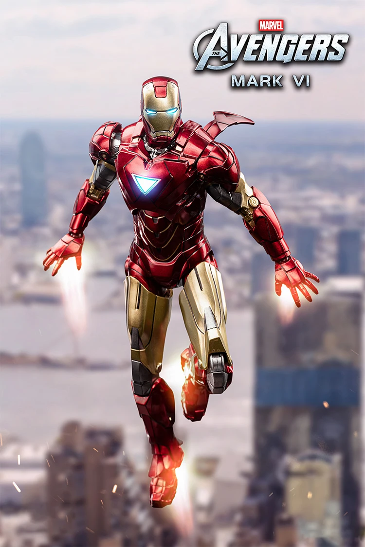 ZD Originele Iron Man MK31 MK32 Zuiger Romeo MK10 MK19 Tijger 1/10 Armor Marvel legends Avengers Action Figure Speelgoed Model Gift - afbeelding 1