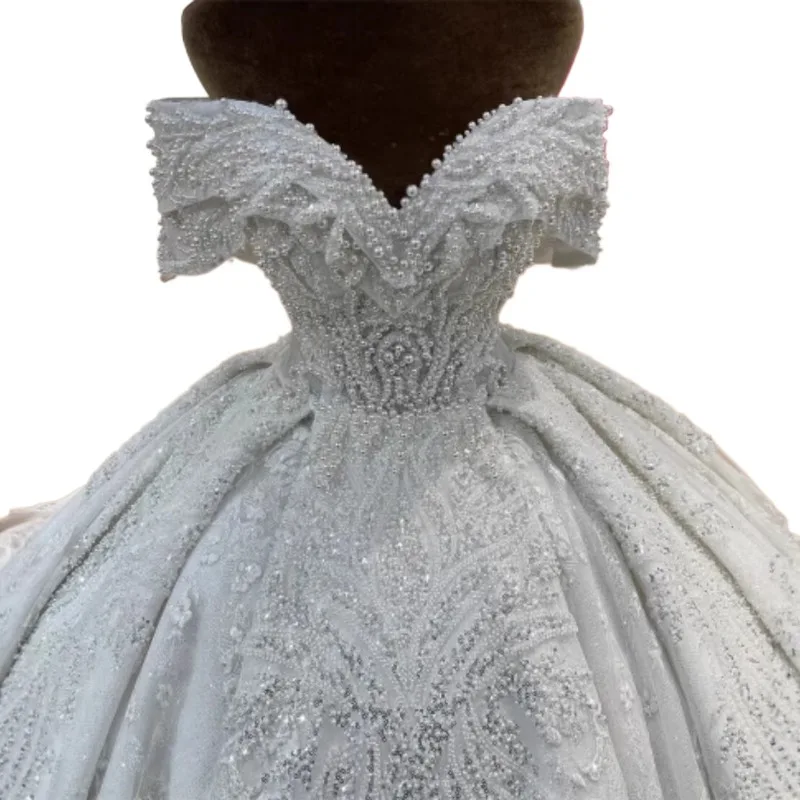 Evening Dress Heavy Industry Lace Slim Skinny Fishtail Banquet Party Wedding Dress
