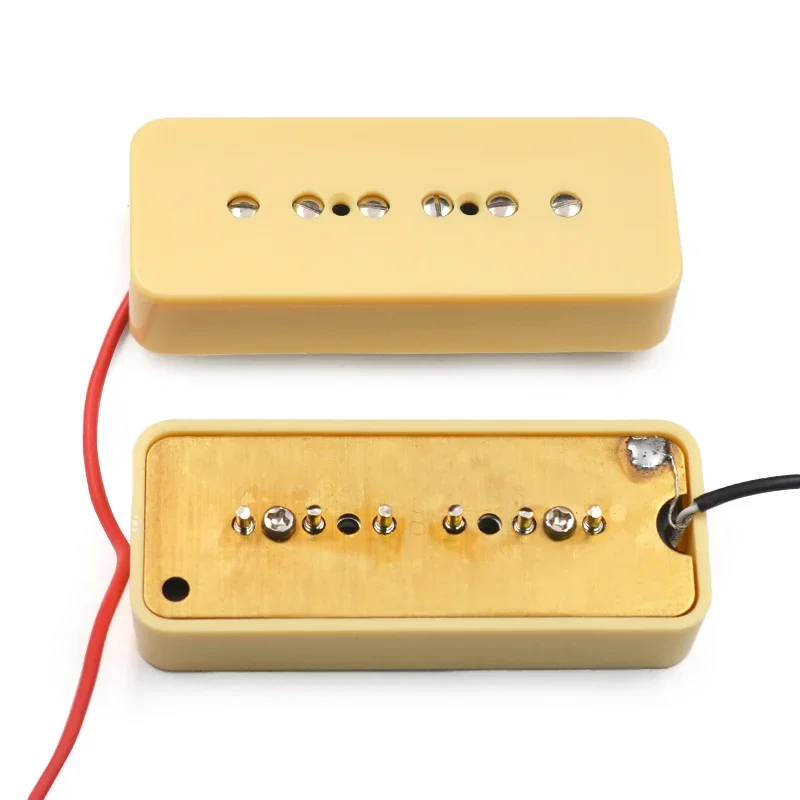 

Single Coil Soap Bar Pickups For P-90 P90 Guitar Ivory