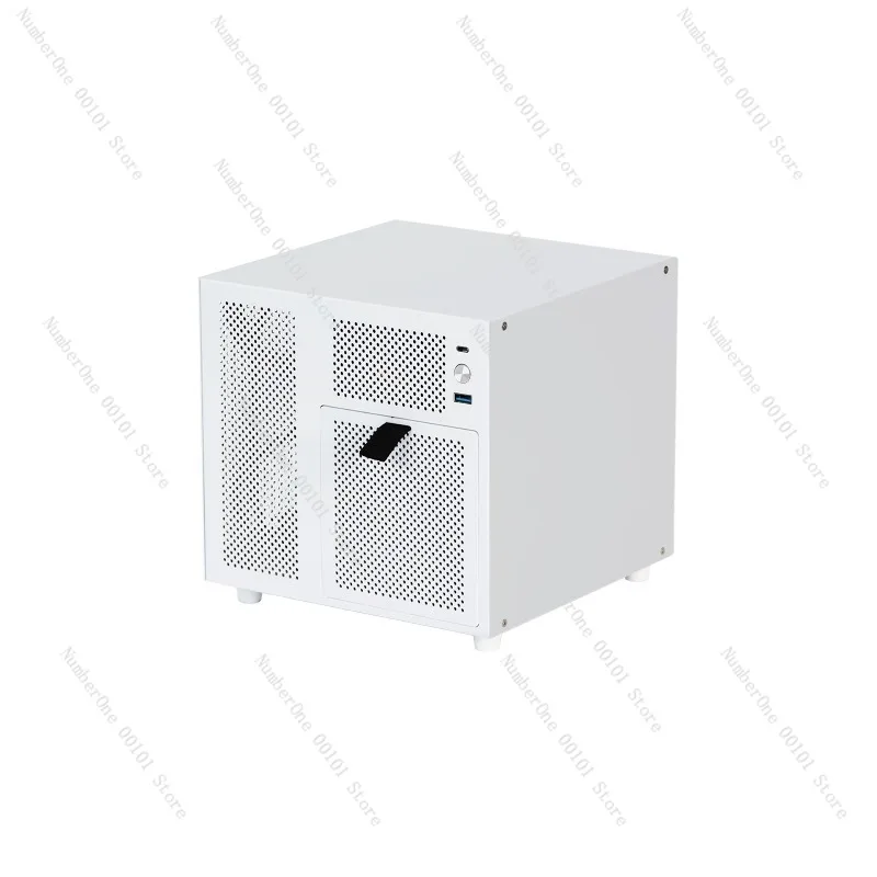 

Корпус для дискового накопителя NAS | Материнская плата SFX Power Compatible ITX для домашнего сервера хранения данных в малом корпусе