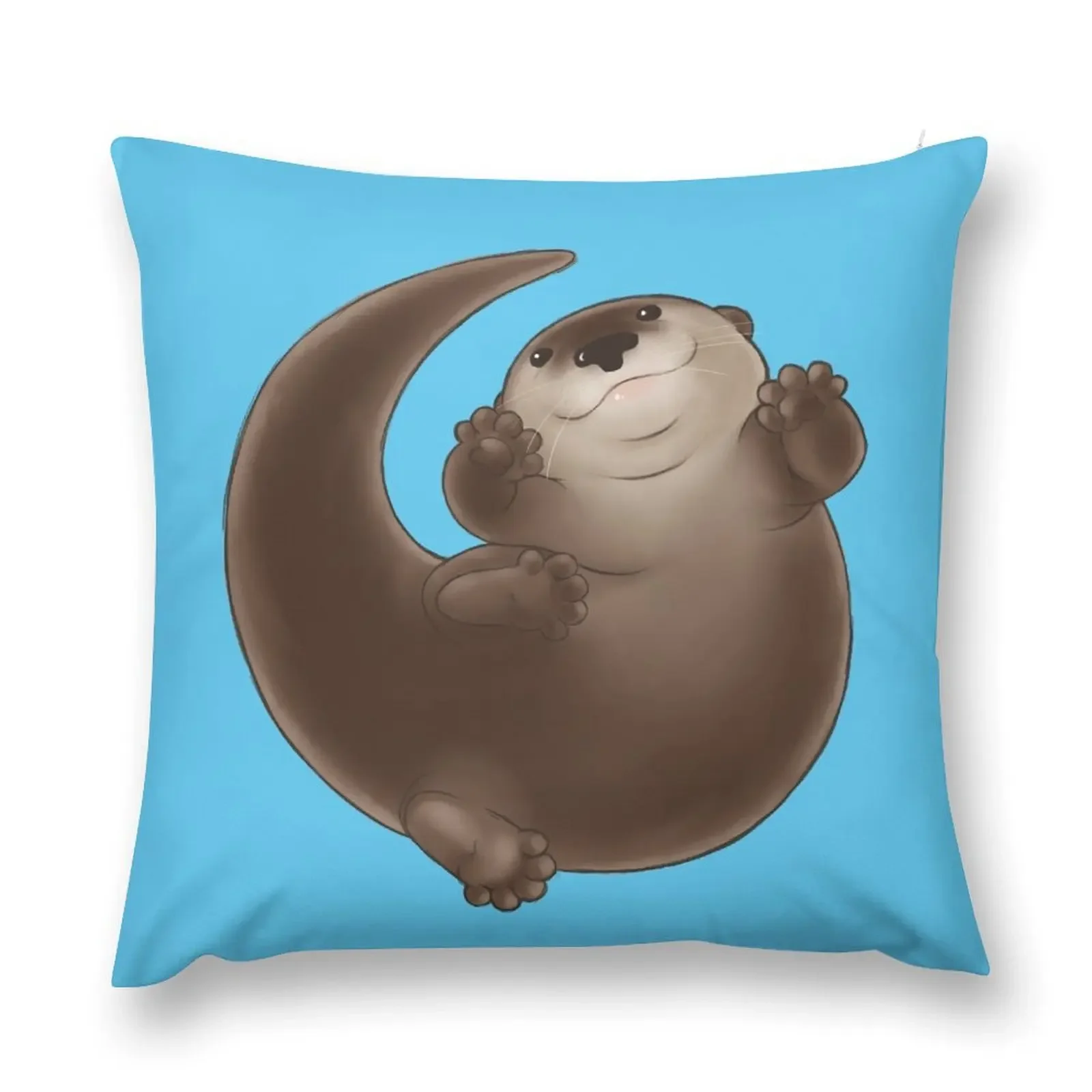 Chonk Otter Throw Pillow pillow cover christmas Pillowcases For Pillows Cushion Cover For Sofa pillow