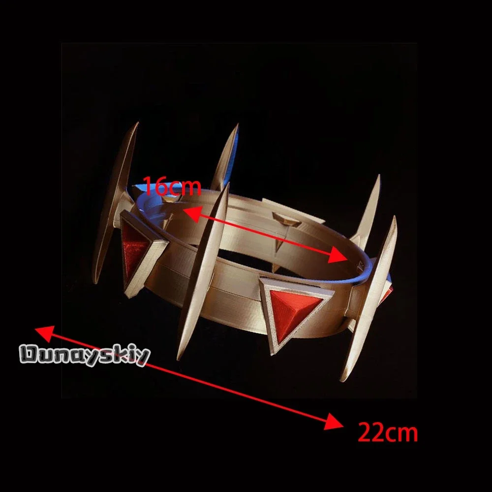 Cosplay Inmortal Ahri Korona Balowa Rekwizyty Cosplay Ręcznie Robione PVC 22CM Ahri Rekwizyty Korony do Odgrywania Ról