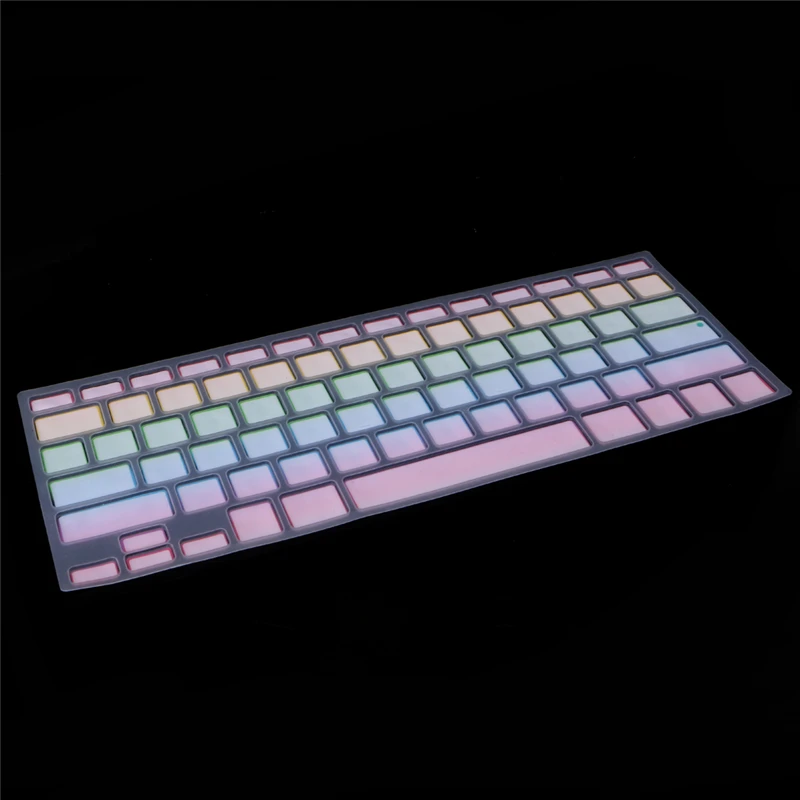 F3KE Silicone Keyboard Cover Skin Protective for Macbook Pro 13" 15"