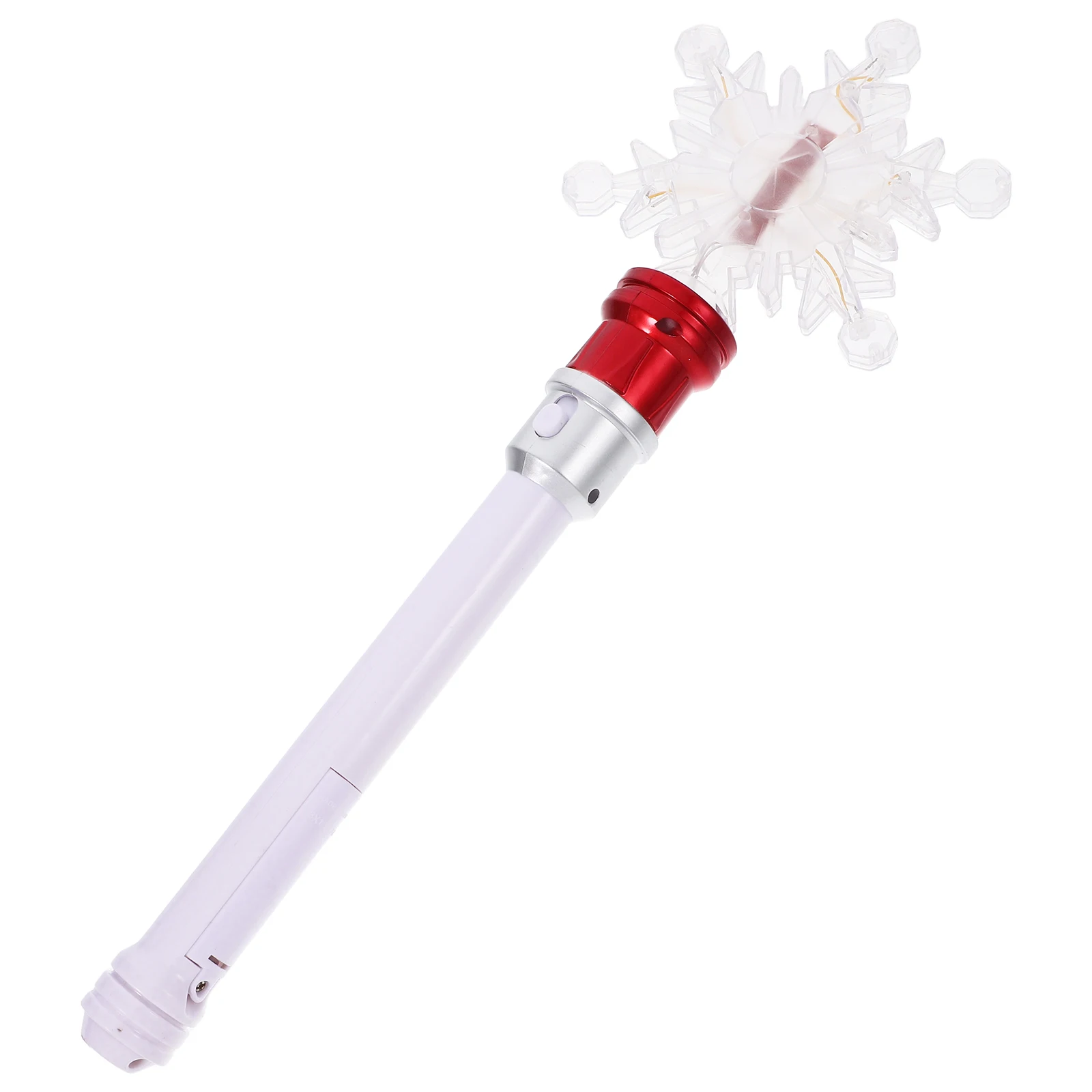 

Glowing Snowflake Wand Portable Lightweight Fairy Rod Toys Party Concert Props cosplay heart snowflake light sticks