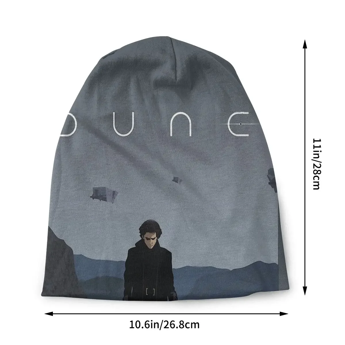 Film Arrakis Artwork Men Women Beanies Windproof Ski Cap Double Layer Fabric Bonnet Hat