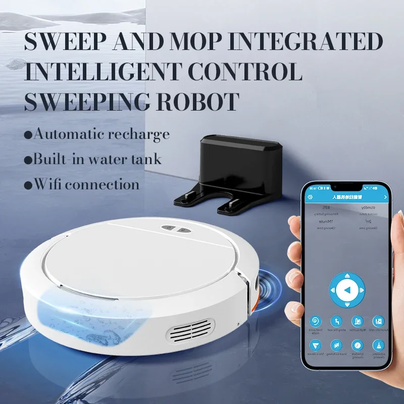 Z9 Robot Vacuum Cleaner Auto Charging 4000Pa Power App Control Water Tank Wet Mopping Robot Vacuum Cleaner Electric Sweeper