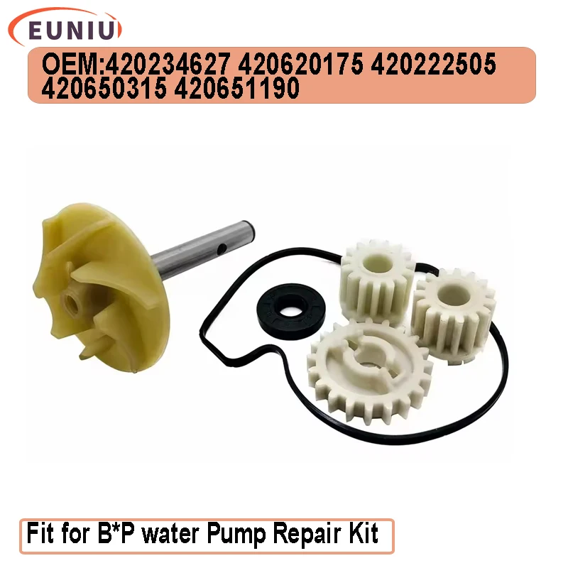 Water Pump Rebuild Kit For B 800 QUAD GO KART 420234627 420620175 420222505 420650315 420651190
