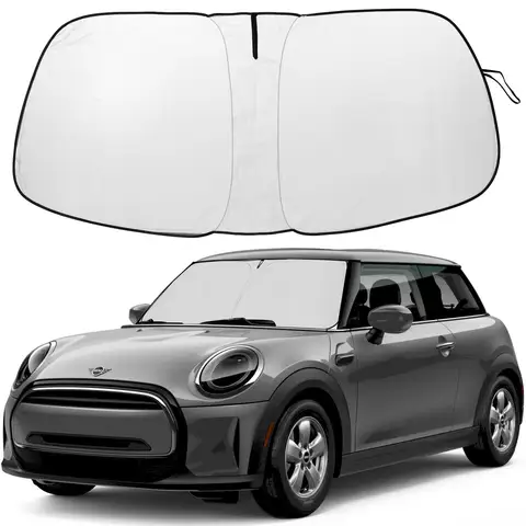 자동차 바이저 선 스크린 창 차양 블록 파라솔 Coche UV 광선 드라이버 보호 미니 쿠퍼 S 하드 탑 4 도어 2015-2024