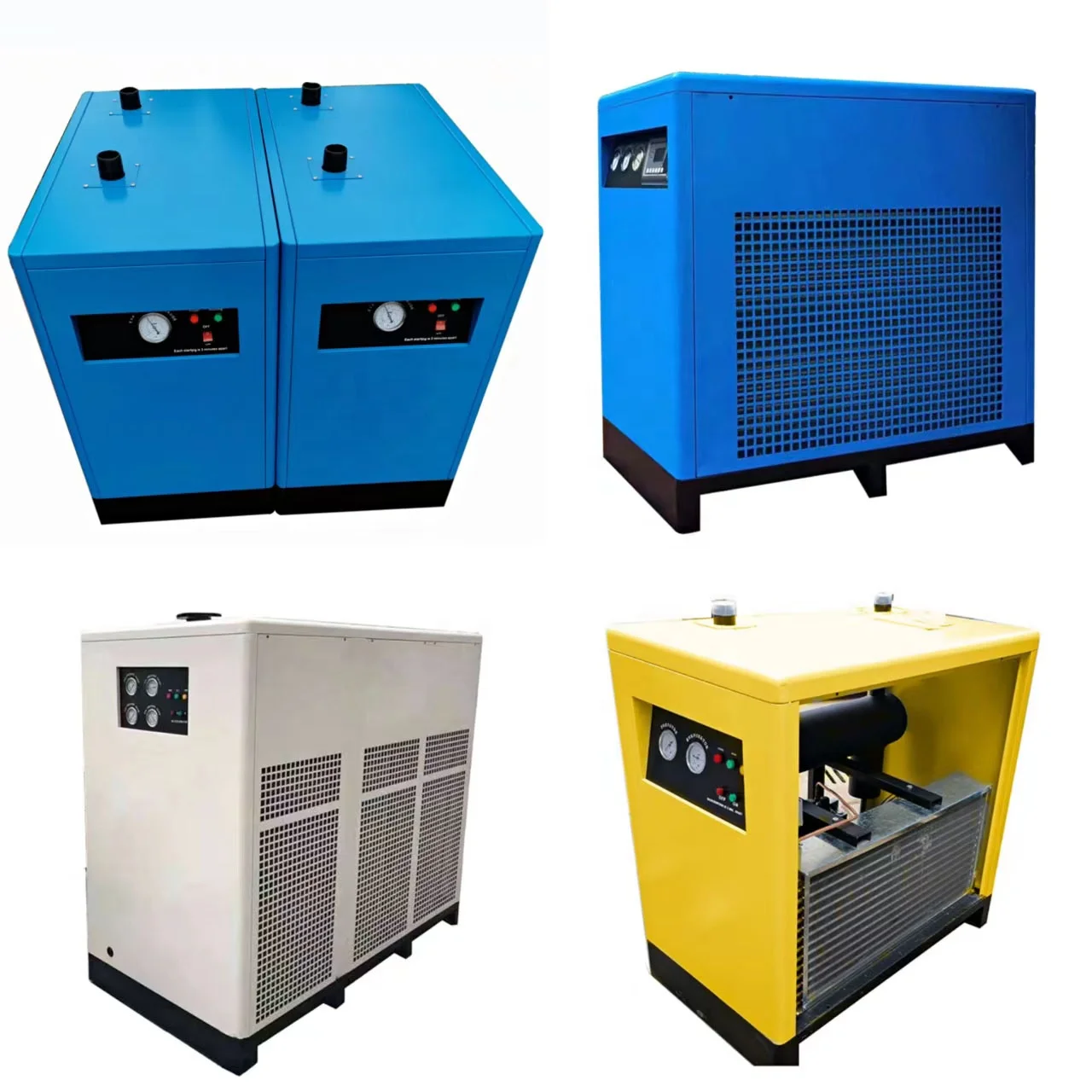 1.5 cubic meters/min R134 R22 R410 Refrigerated compressed chilled air dryer for air compressor