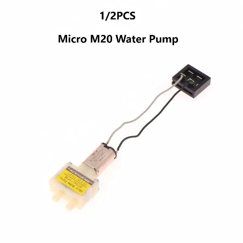 

Детали робота-подметальной машины «сделай сам», 1/2 шт., M20, мини-микроводяной вакуумный насос, 5 В постоянного тока, диафрагма, самовсасывающее всасывание