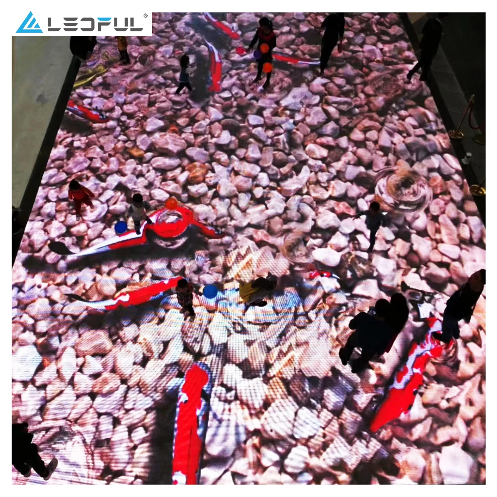 高品質のナイトクラブディスコインタラクティブ LED ダンスフロア LED ディスプレイ