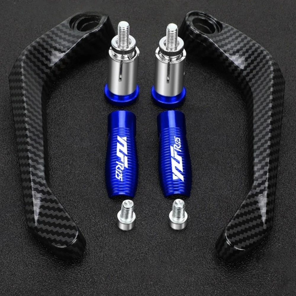 

For YAMAHA YZFR125 YZF R125 YZF-R125 2021 2020 2019 2018 2017 Handlebar Grips Brake Clutch Lever Hand Guard Protector Handguard