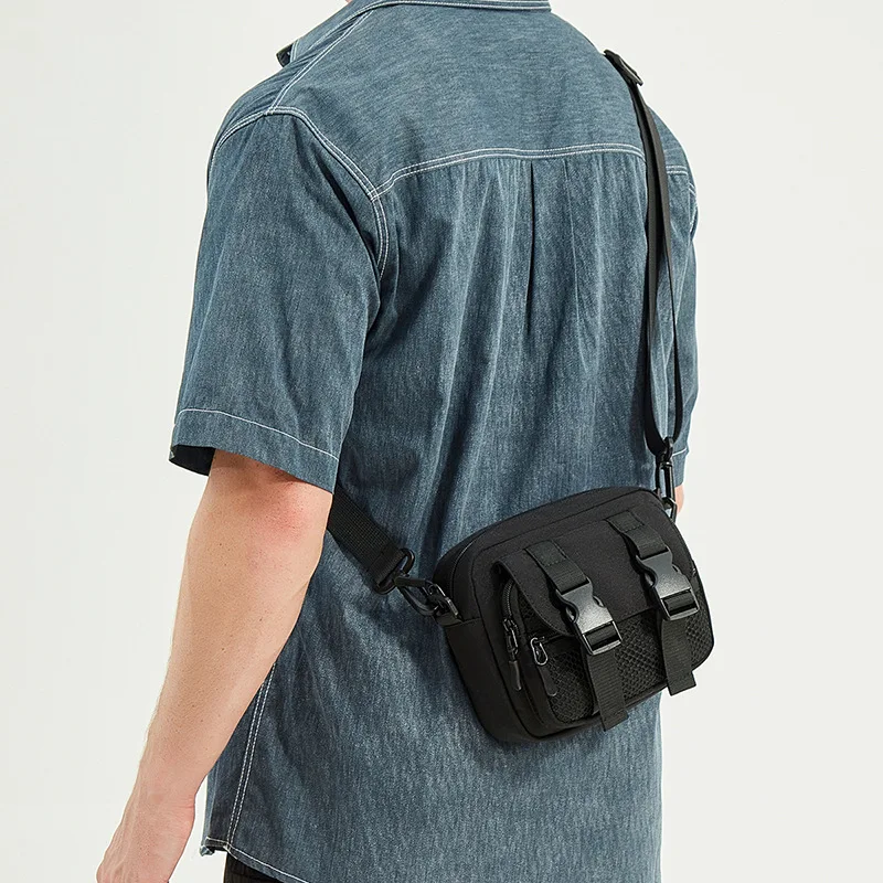 Jeugd Gepersonaliseerde Crossbody Tas Grote Capaciteit Veelzijdige Kleine Telefoon Tas Casual Man 'Schoudertas Heren Messenger Bag