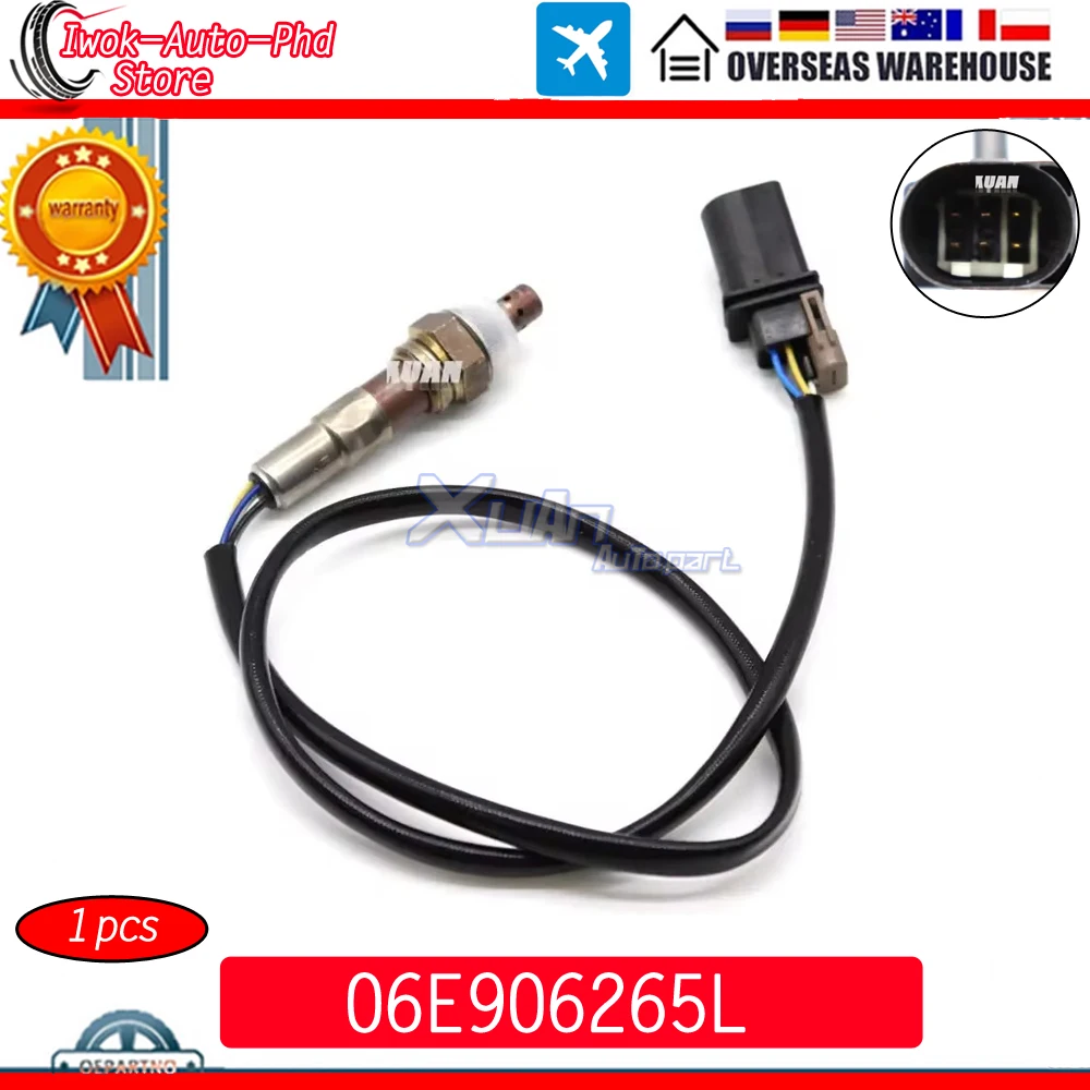 

Лямбда-зонд XUAN кислорода O2 AIR FUEL RATIO SENSOR 06E 906265 L для AUDI A8 S8 Quattro 2,8 3,2 2005-2010