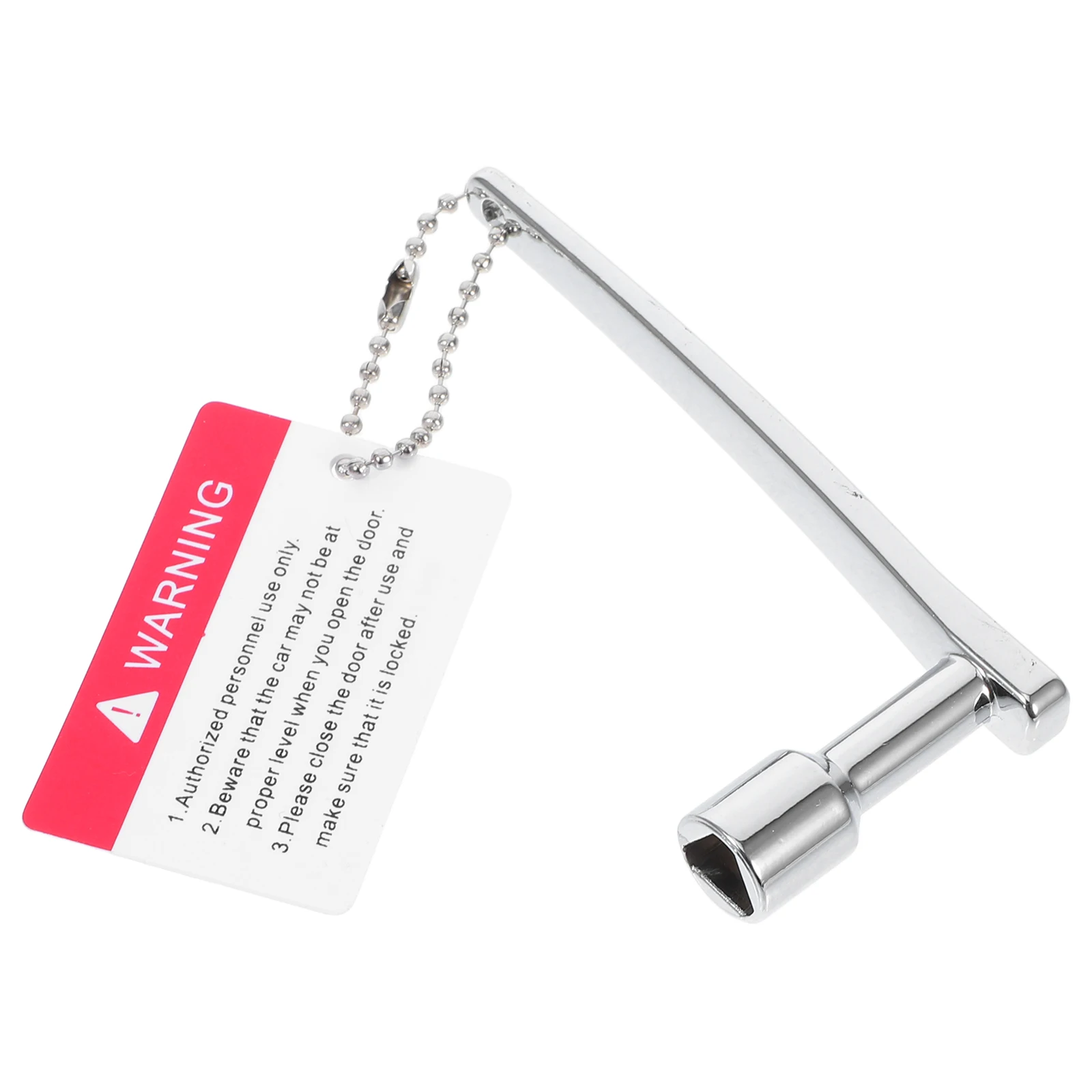 

Elevator Triangle Key Stainless Steel Multipurpose Lift Emergency Opening Device Universal Compatibility Quick Access Door