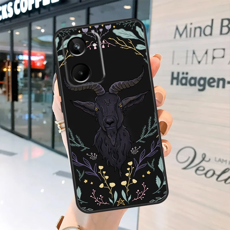 Mysterious Witch For Realme C55 C33 C35 C31 C30 C25 C21Y C15 C11 GT Neo 5 3 2 2T 3T 8 9 10 11 Pro Plus Case