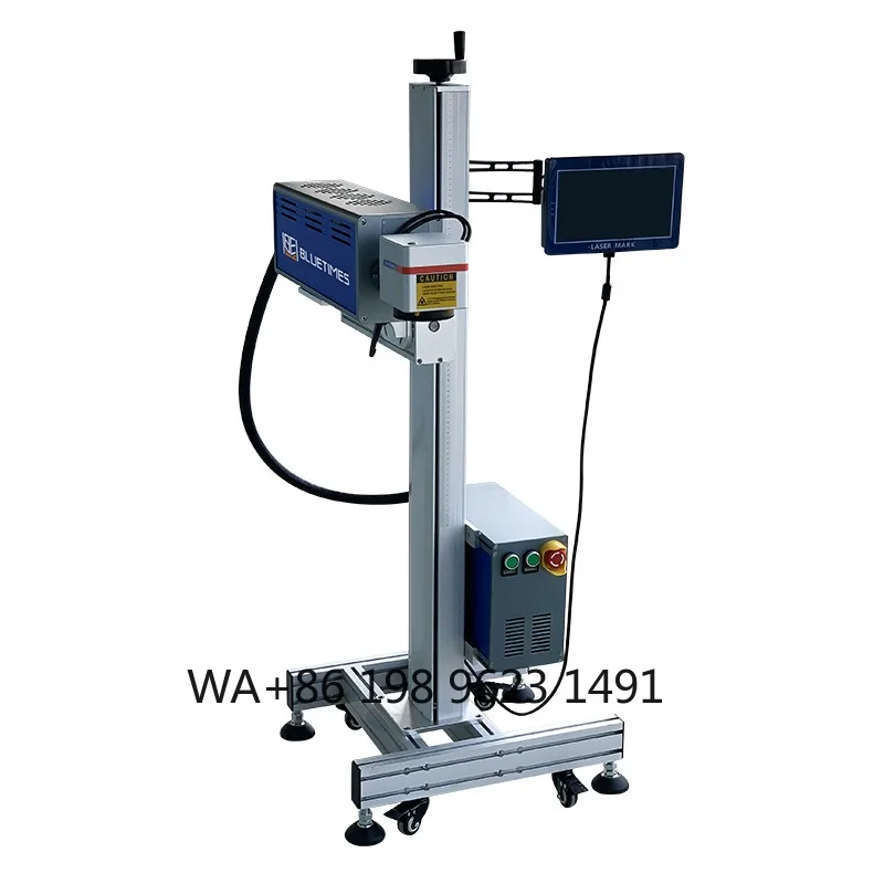 35W 40W 45W 60W Industrial CO2 Flying  Marker Nonmetal Engraver Wood Plastic Paper Ceramic Glass Craft Tool