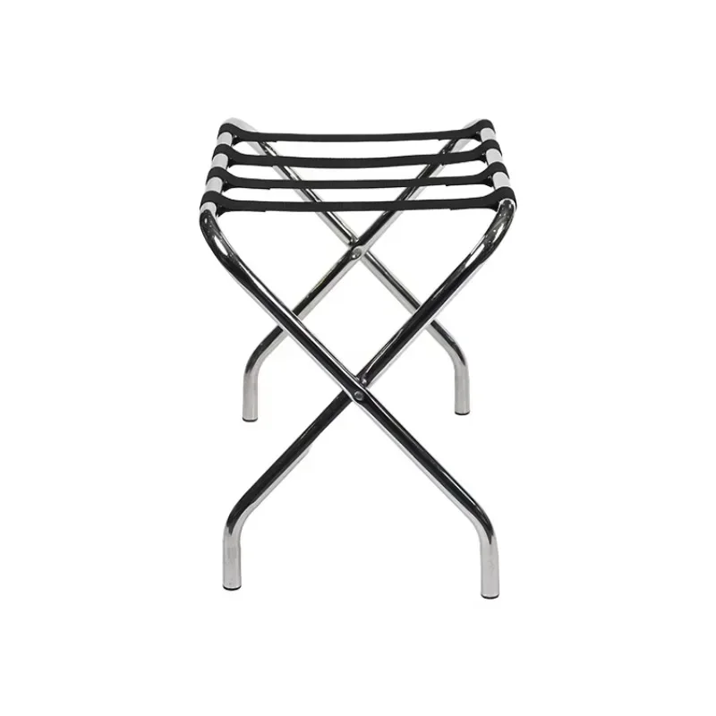 

Metal Foldable Luggage Storage Rack Durable Guest Room Luggage Rack