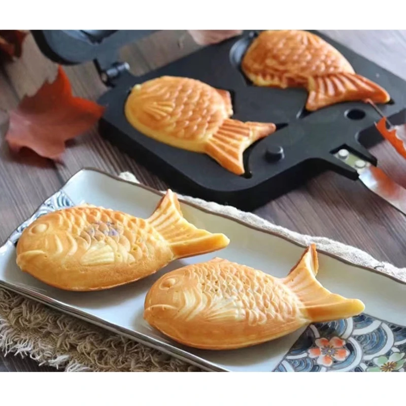 Nonstick Aluminum Cake Pans Japanese Taiyaki Baking Mould for Parties