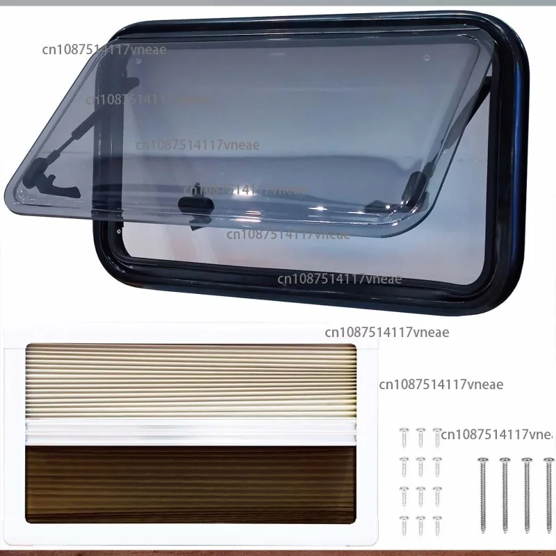 RV Sliding Window Acrylic Sliding Window Pleated Inner Frame Sizes Available RV Accessories